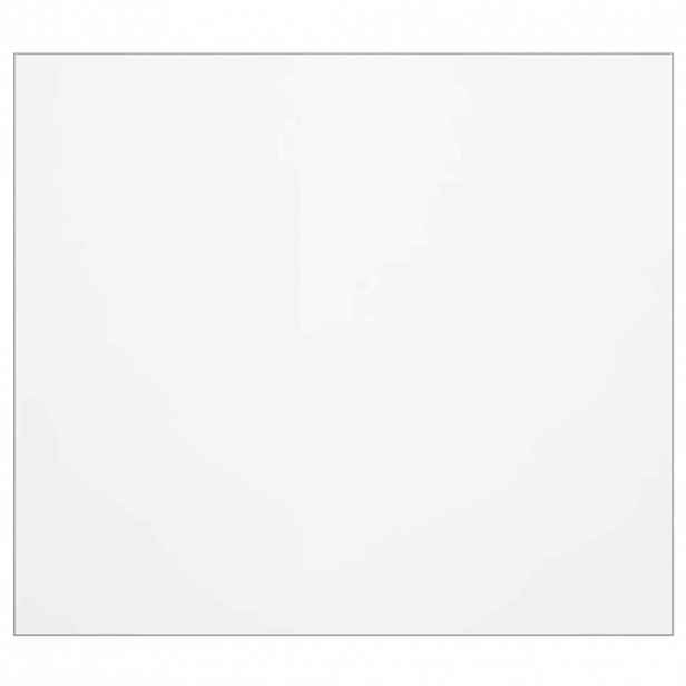 vidaXL Ochranná fólie na stůl matná 100 x 90 cm 1,6 mm PVC