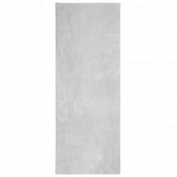 vidaXL Koberec HUARTE krátký vlas měkký a pratelný šedý 80x200 cm