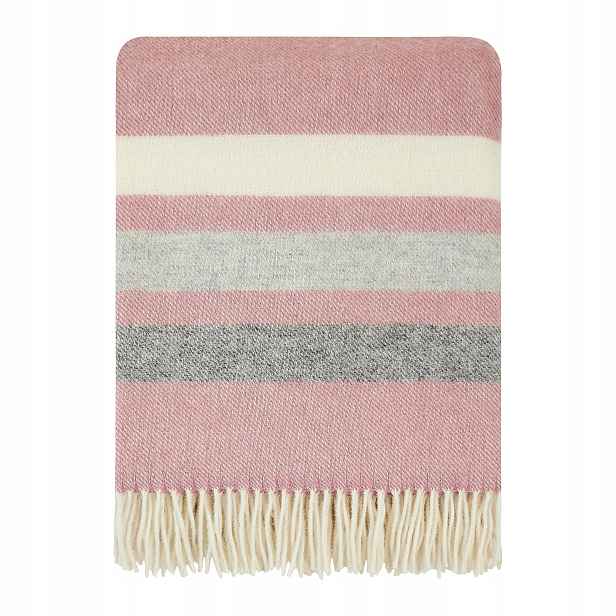 Vlněná Deka teplá silná 100% vlna přehoz deky dečka 140x200 Cozy Blankets