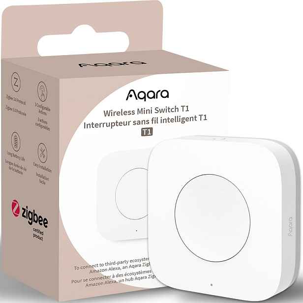 Přepínač Aqara Wireless Mini Switch T1 ZigBee