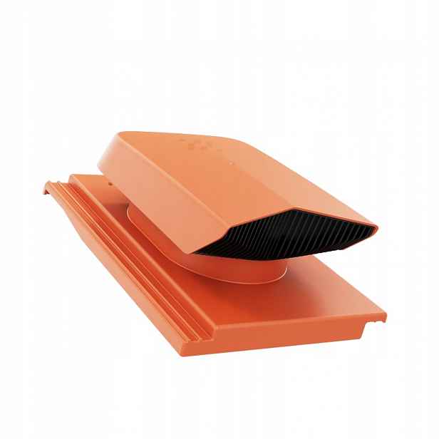 Ventilační střešní ventilátor Benders Carisma Cihlový