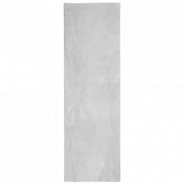 vidaXL Koberec HUARTE krátký vlas měkký a pratelný šedý 80x250 cm