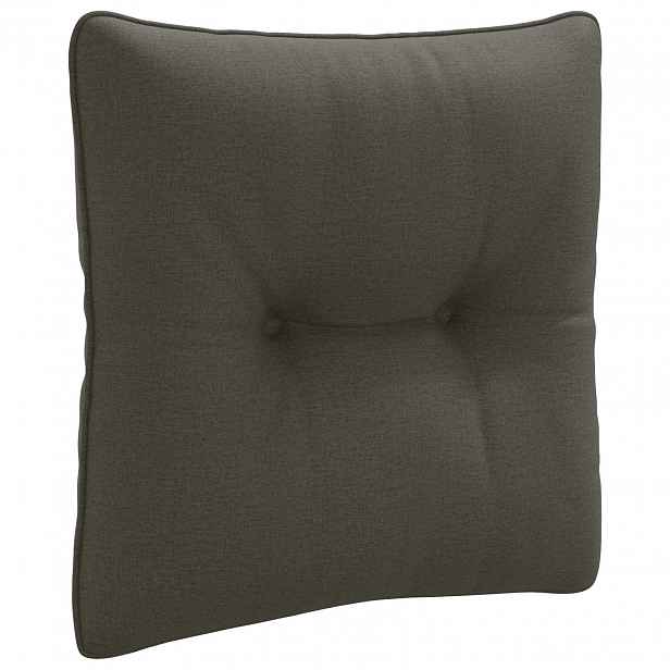 vidaXL Zádový polstr PUTTEN 100% polyester Antracitová 40 x 40 x 10 cm