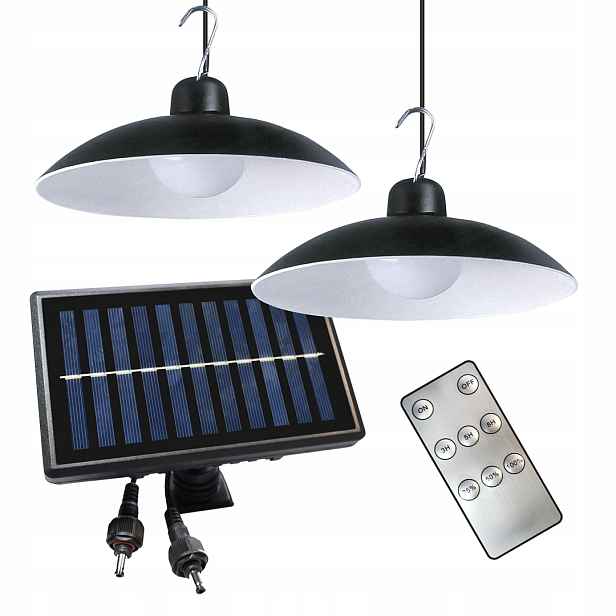 Solární Lampa Saturn dvojitá