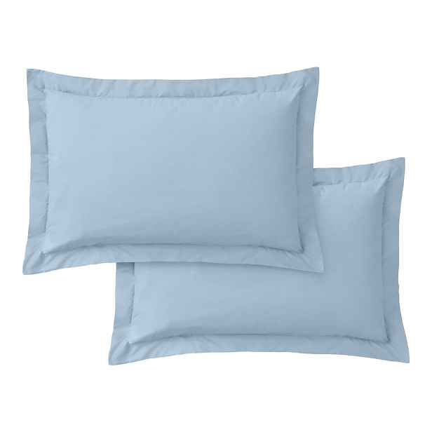 Povlaky na polštáře v sadě 2 ks z bavlněného perkálu 50x75 cm Cotton Percale – Bianca