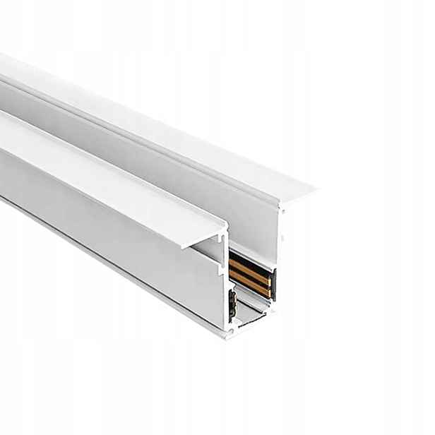 Podomítková magnetická lišta bílá 1 m 48VDC Smart Track