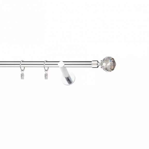 Garnýž I Stylus 19 chrom 240cm koule crystal