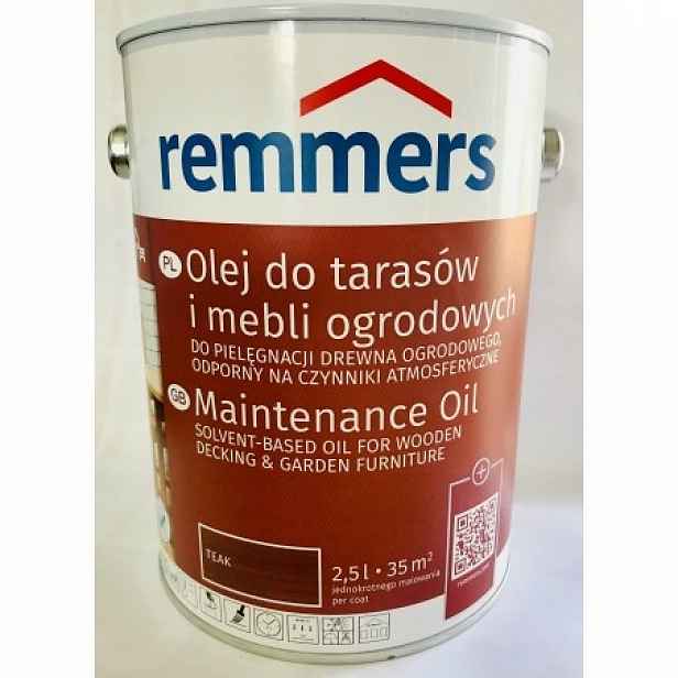 Remmers Olej Na Terasy A Nábytek Teak 2.5L