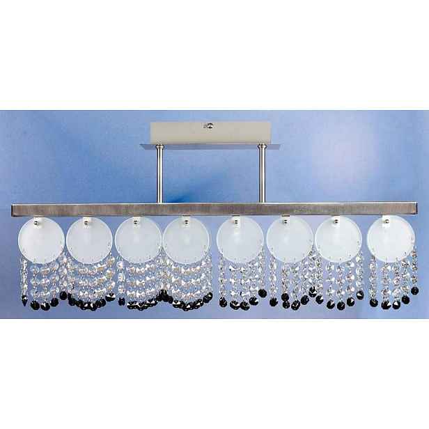 Stropní svítidlo Luxor Ampla 8*10W G4 nikl