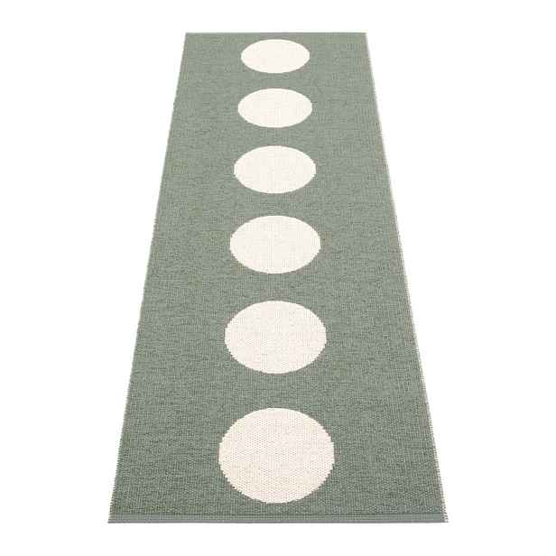 Zelený vnitřní a venkovní běhoun 70x225 cm Vera Army – Pappelina