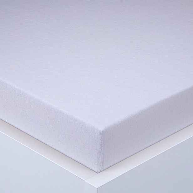 decoDoma Napínací prostěradlo froté EXCLUSIVE bílé sada 2 ks 90 x 200 cm