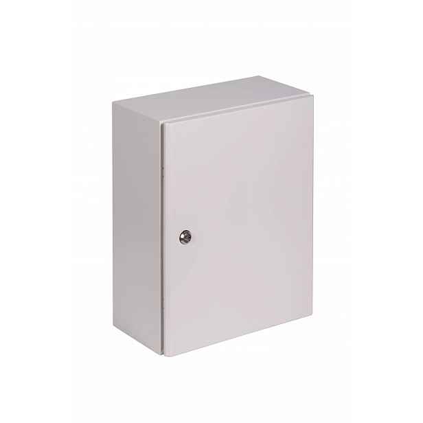 Hermetické pouzdro IP65 400x500x210 mm Šedé s montážní deskou Rh 452 Sabaj