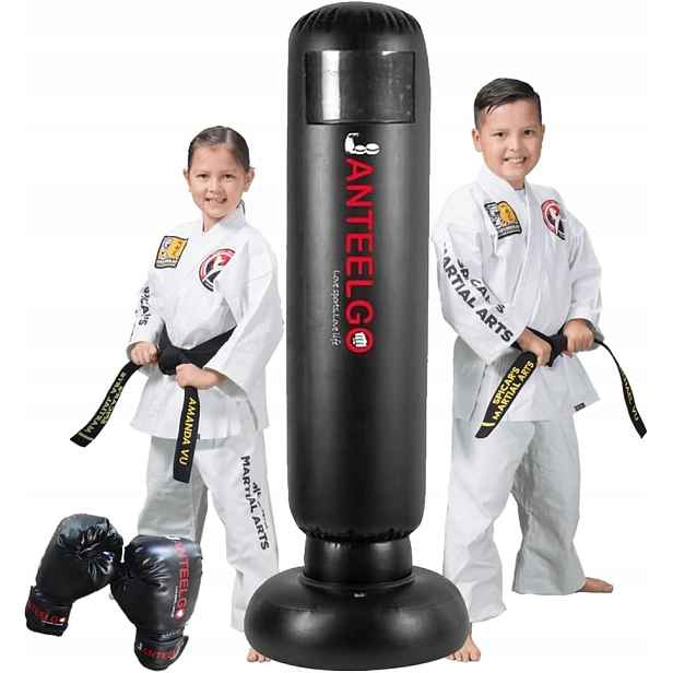 Nafukovací boxerský set pytel rukavice pro děti 150cm Popis!