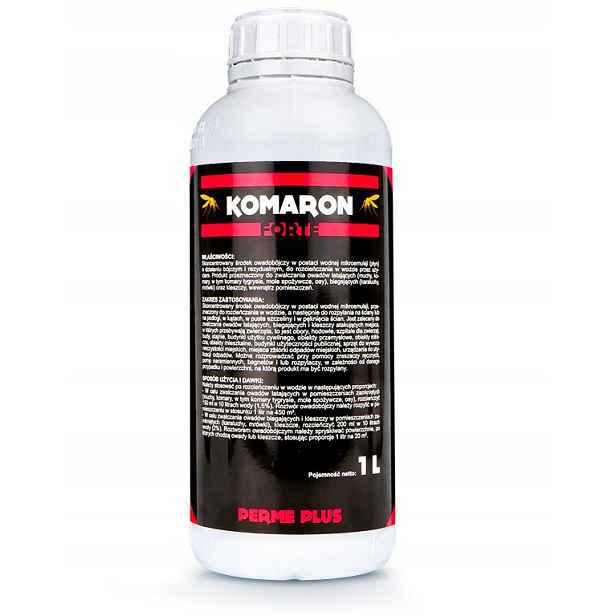 Tekutina Strong proti klíšťatům, komárům a mouchám 1000 ml