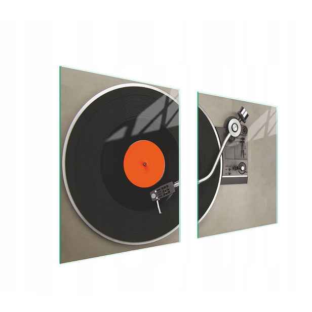 7v1 Skleněná ochranná deska na sporák 85x52 Vinyl