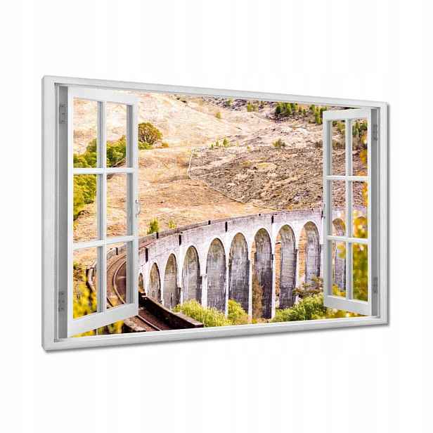 Obrazy 120x80 Železniční koleje