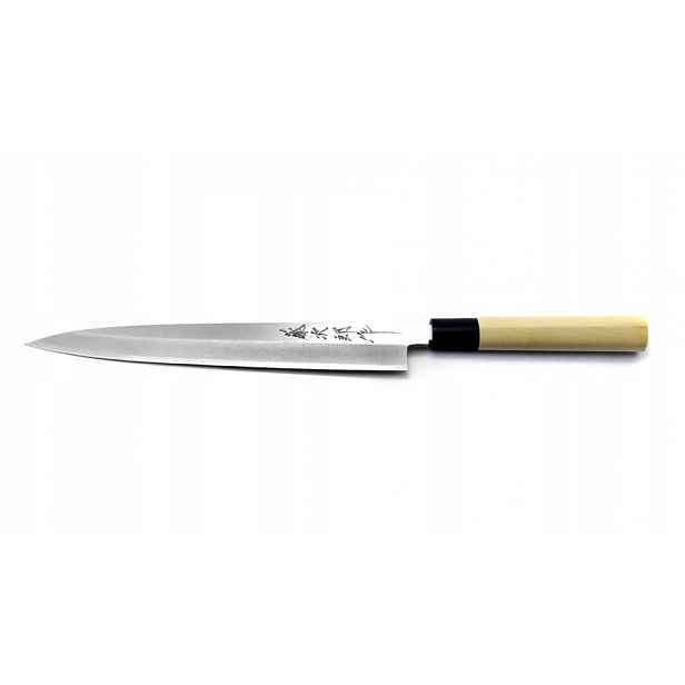 Japonský nůž Yanagiba 270 pro leváky Yasuki Shirogami