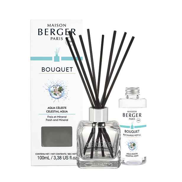 Maison Berger Paris Aroma difuzér Cube + náplň Nebeská voda 100 ml 7875