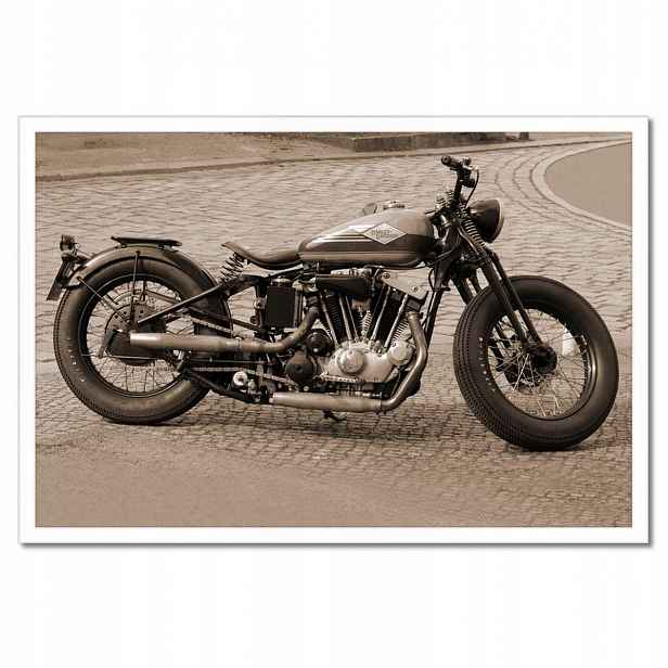 Plakáty v rámu 60x40 Harley Davidson Motocykl