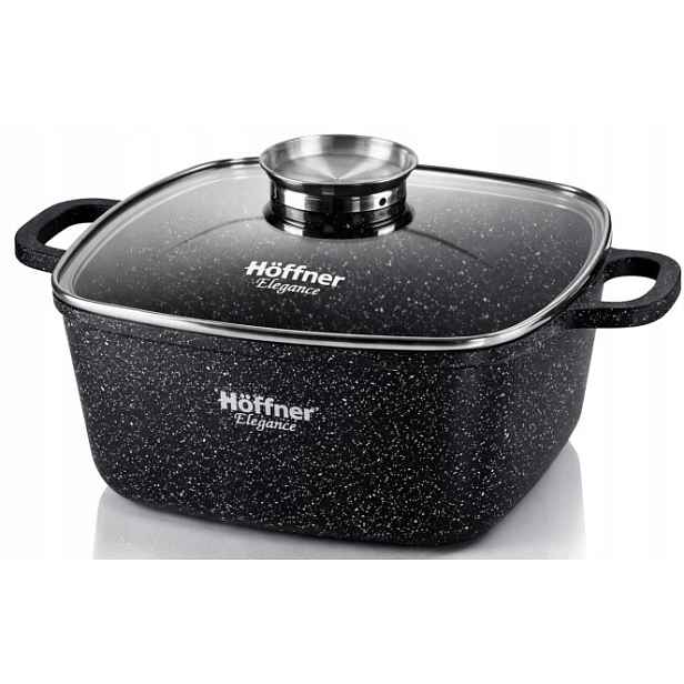 Hrnec Zapékací Mísa 4.5L Aroma Knob Mramor Hoffner