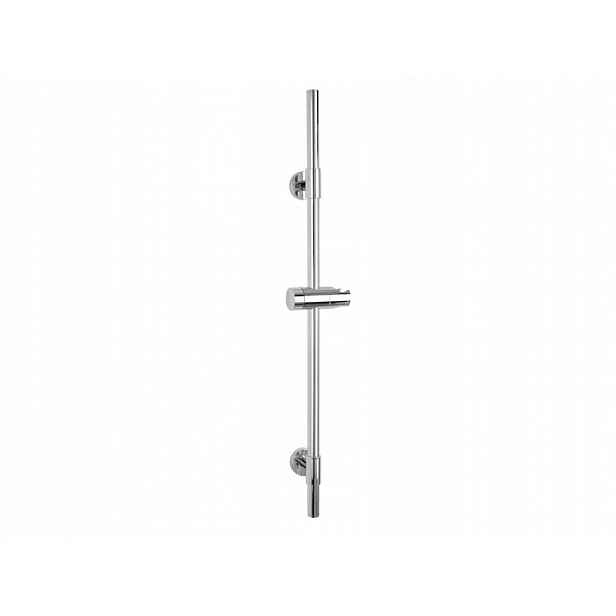 Sprchová tyč Basic, stříbrná, 66 cm, Wenko