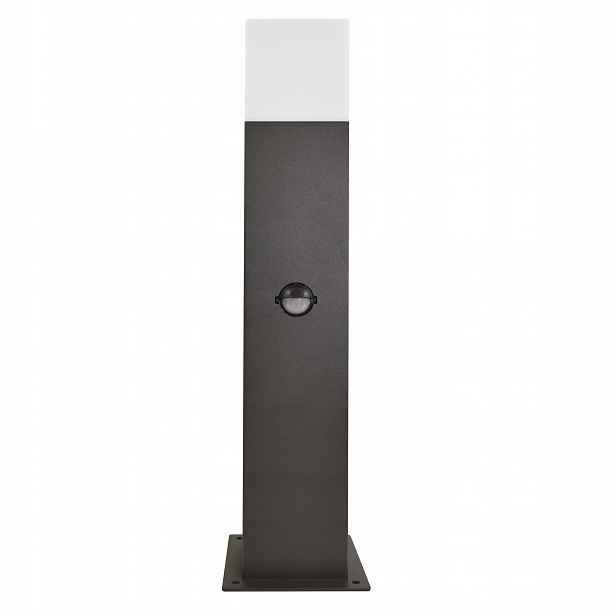 Venkovní lampa sloupková New York s Pir senzorem, stojací 44cm E27 grafit