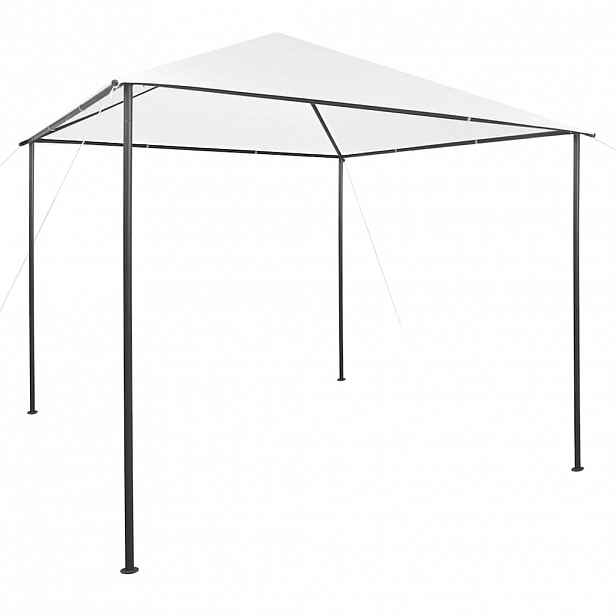 vidaXL Altán 3 x 3 x 2,9 m bílý 180 g/m²