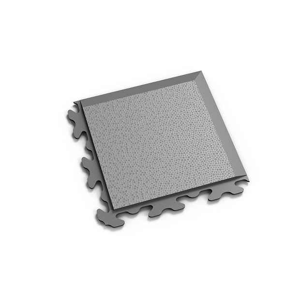 Dlaždice rohová B Fortelock Machine invisible hadí kůže GREY