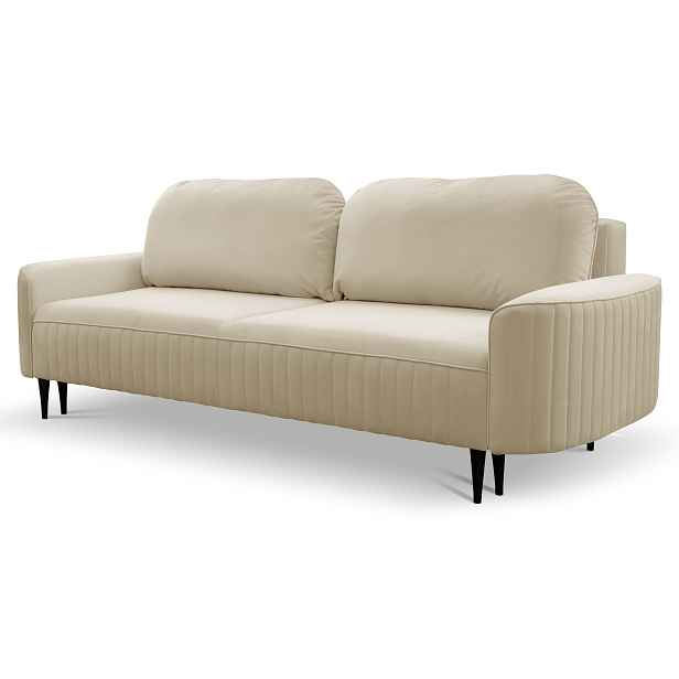 Laski Rozkládací pohovka Vena 244 cm Velluto 02 béžová