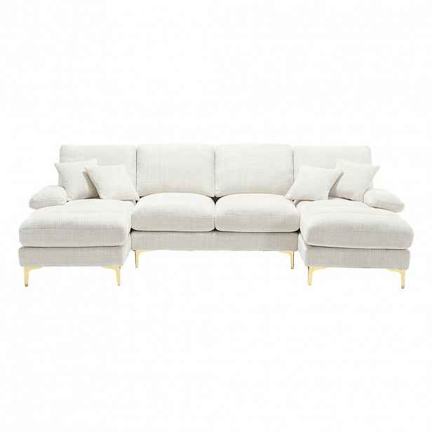 U-SEDACÍ SOUPRAVA 272/136/88 cm Béžová