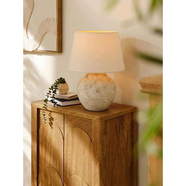 Akumulátorová stolní Led lampa Avebury šedá