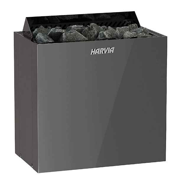 Elektrická Kamna Harvia Qubic BQ60E, černá ocel, 6 kW