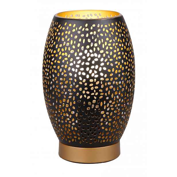noční ažurová lampa zlatá E27 Venus Candellux