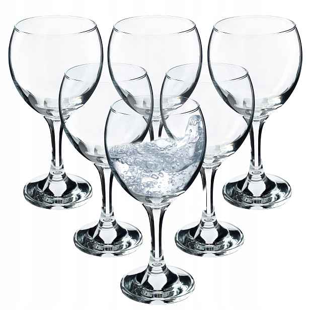 Skleničky Na Červené Bílé Víno 260 ml Sada 6 ks Sada Sklenic