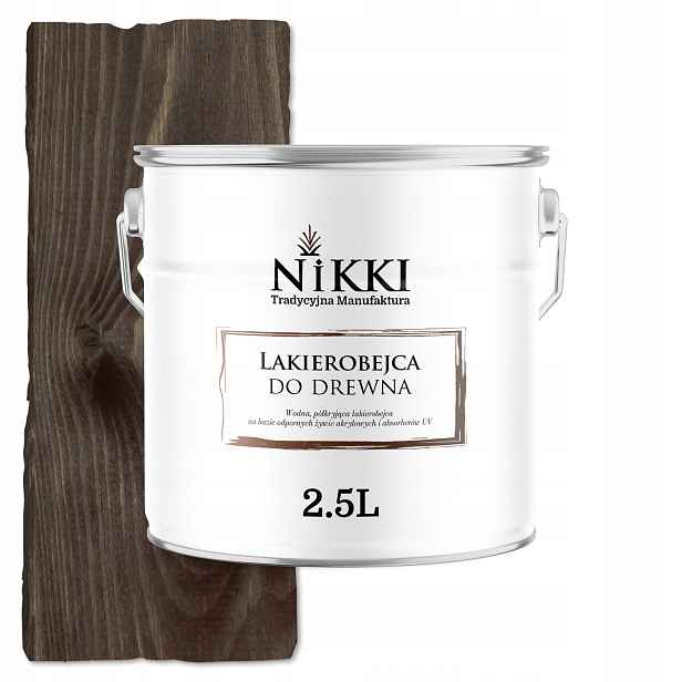Lakovač Na Dřevo 3V1 Extra Lazura Palisandr Polomatný 2.5L Ochranný Uv
