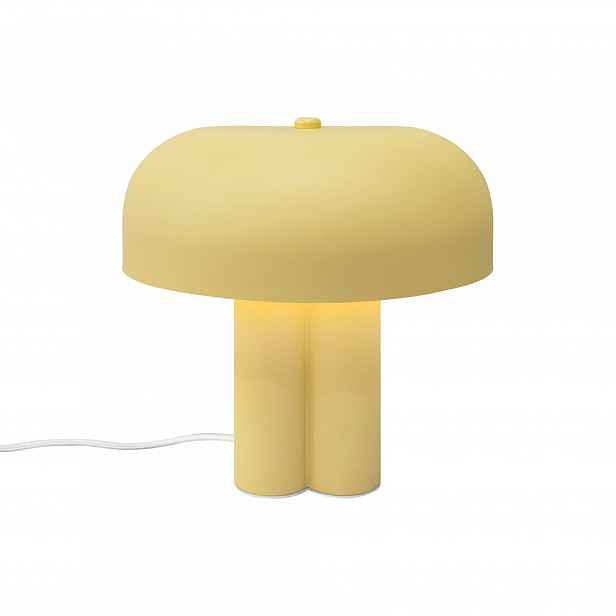 Designová stolní lampa Žluto-zlatá E27 Moderní kov Sandro Nordlux