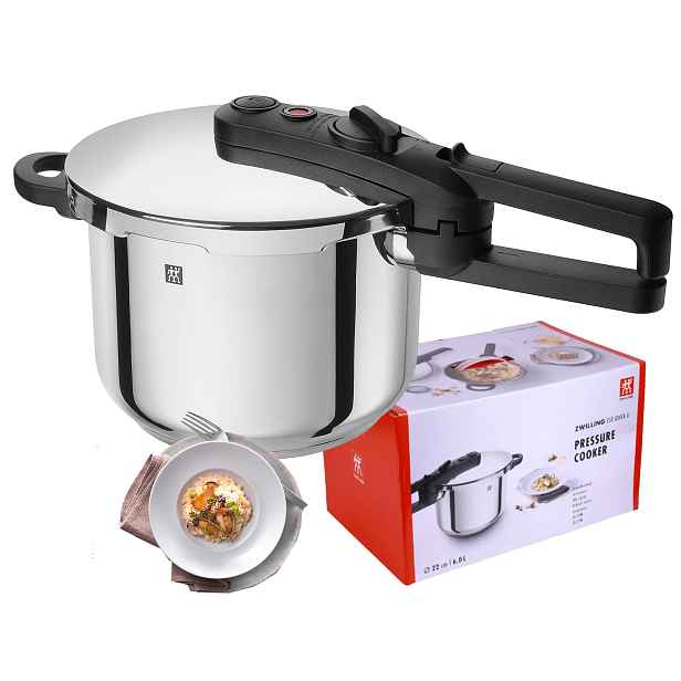 Tlakový Hrnec Zwilling Ecoquick II Pressure Cooker 6.0 L Z Nerezové Oceli