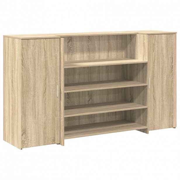 vidaXL Recepční stůl dub sonoma 180x50x103,5 cm kompozitní dřevo