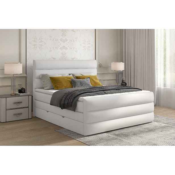 Boxspring Cande Rozměr: 140 x 200 cm, látka: Soft 17