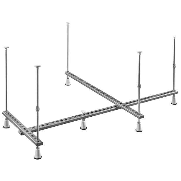 Polysan Nosná konstrukce pro asymetrickou vanu 150x75cm, L/R
