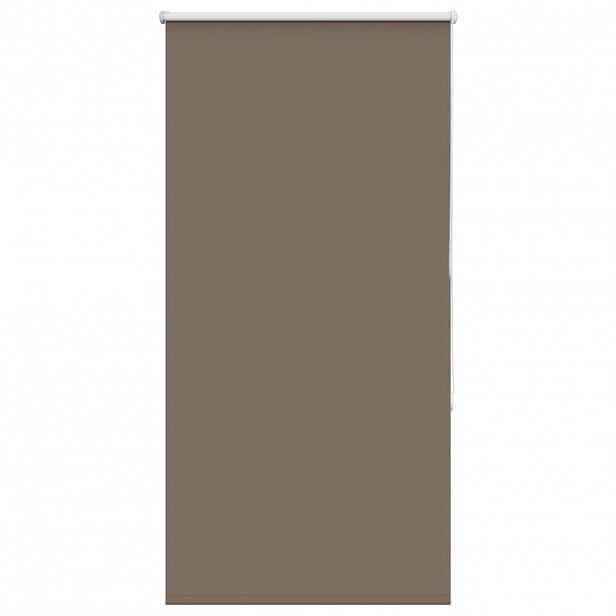 vidaXL Roleta zatemňovací Coffee 65x130cm Šířka látky 60,7cm Polyester