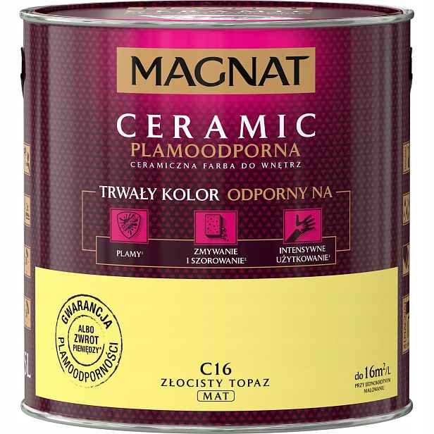 Barva Magnat Ceramic 2,5L C16 Zlatý Topaz