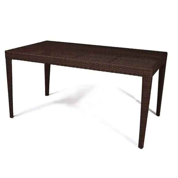Dimenza Zahradní jídelní stůl Dallas 150x80 cm - hnědý