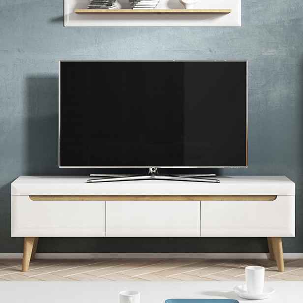 Komodee Moderní Rtv skříňka Sudburry RTV160 Bílá