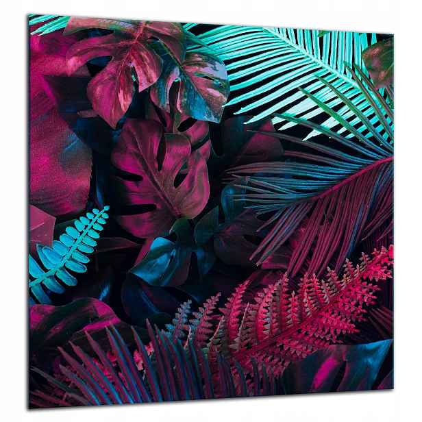 Skleněná Ochranná Deska Panel Lepidlo 60x65 Listy