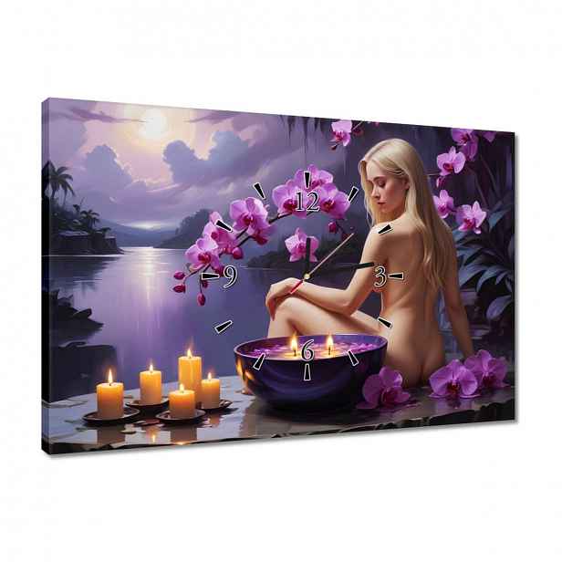Hodiny 60x40 Lákavá osamělost