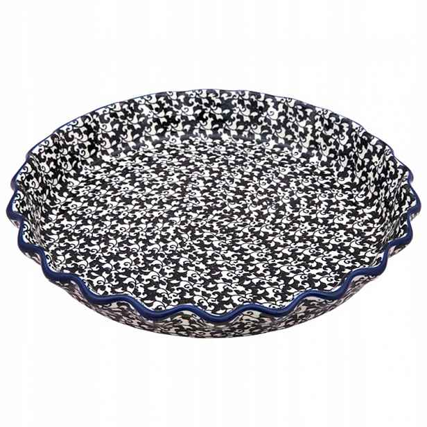 Tartovačka 24 cm Umělecká keramika Bolesławiec dek 1748 Ornament
