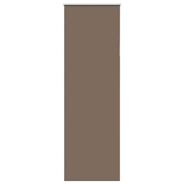 vidaXL Roleta zatemňovací Káva 70x230 cm Šířka látky 65,7 cm Polyester