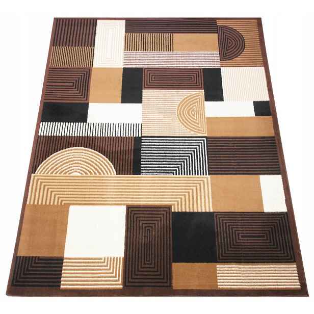 Koberec Moderní Do Obývacího Pokoje Geometrický Bcf Módní Koberce 120X170