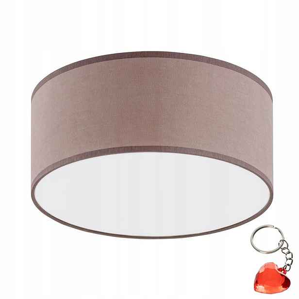 Stropní lampa Rondo na omítku v bílé barvě 1xE27 Klasika 13 cm Tk Lighting